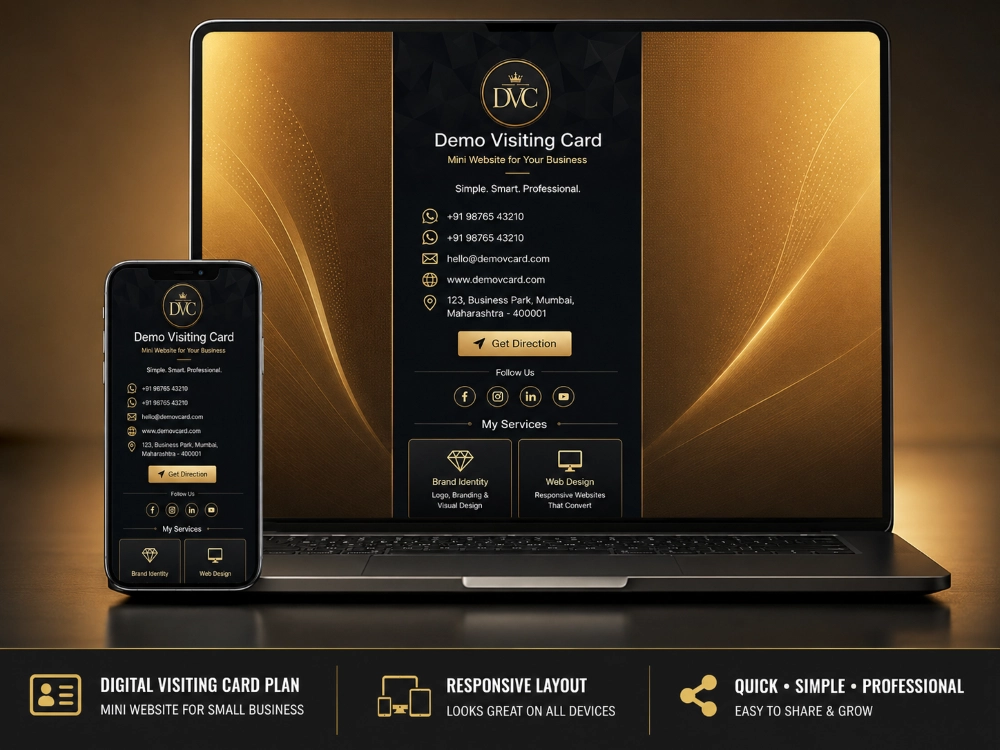 Digital Business Visiting Card